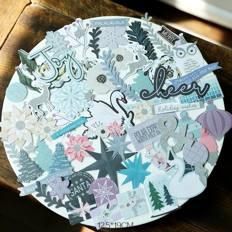 KLJUYP 124pcs Christmas Deer Paper Stickers for Scrapbooking DIY Projects Junk Journal Card Making Crafts
KLJUYP 124pcs Christmas Deer Paper Stickers for Scrapbooking DIY Projects Junk Journal Card Making Crafts