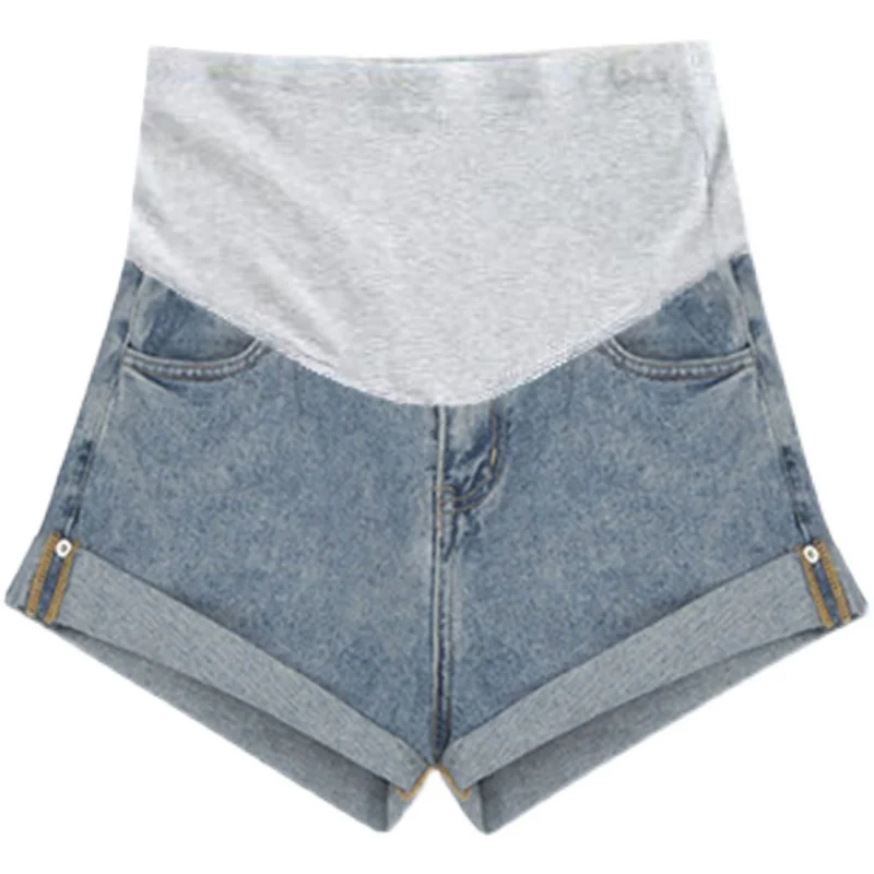 522# Summer Stretch Denim Maternity Shorts Ripped Hole Loose Casual Short Jeans For Pregnant Women Elastic Waist Belly Pregnancy
522# Summer Stretch Denim Maternity Shorts Ripped Hole Loose Casual Short Jeans For Pregnant Women Elastic Waist Belly Pregnancy