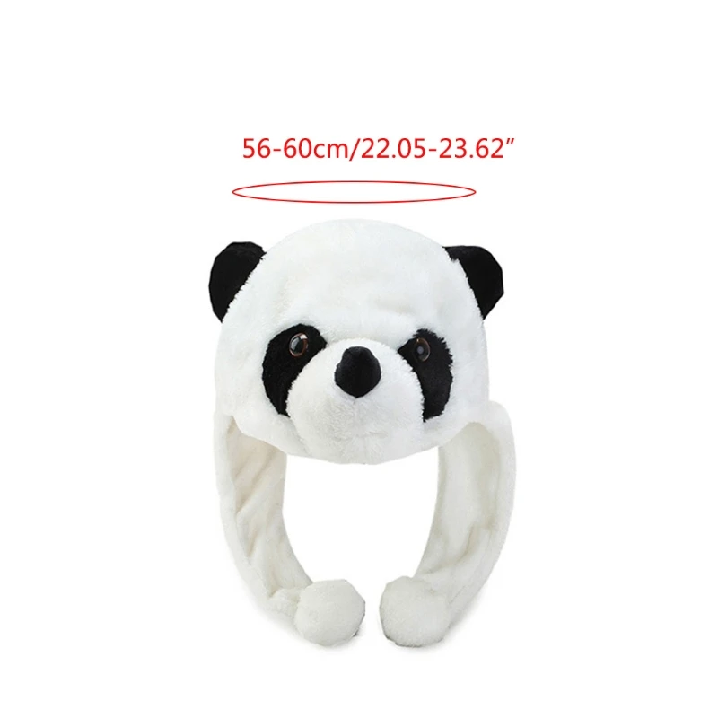 Cartoon Plush Panda Beanie Hat Pompom Long Strap Warm Earflap Cap Stuffed Toys 649C
Cartoon Plush Panda Beanie Hat Pompom Long Strap Warm Earflap Cap Stuffed Toys 649C