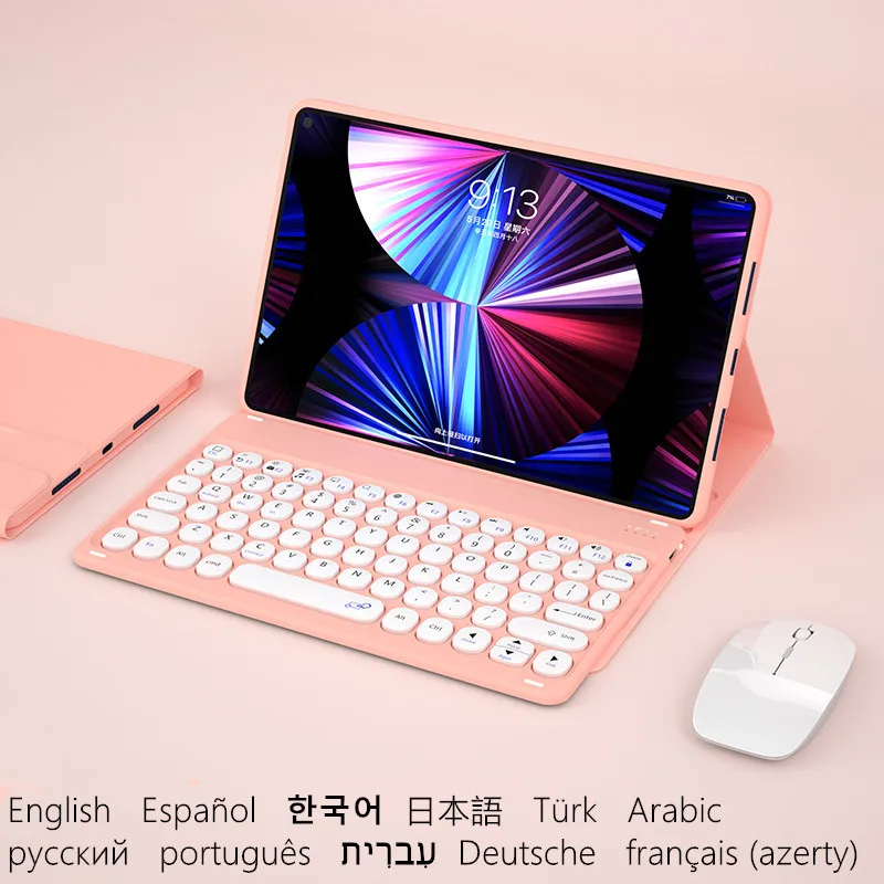 Spanish German Russian Korean Keyboard Case for Xiaomi Mi Pad 5 Pro Cover Funda for Mi Pad 5 Mipad 5 Pro Wireless Keyboard
Spanish German Russian Korean Keyboard Case for Xiaomi Mi Pad 5 Pro Cover Funda for Mi Pad 5 Mipad 5 Pro Wireless Keyboard