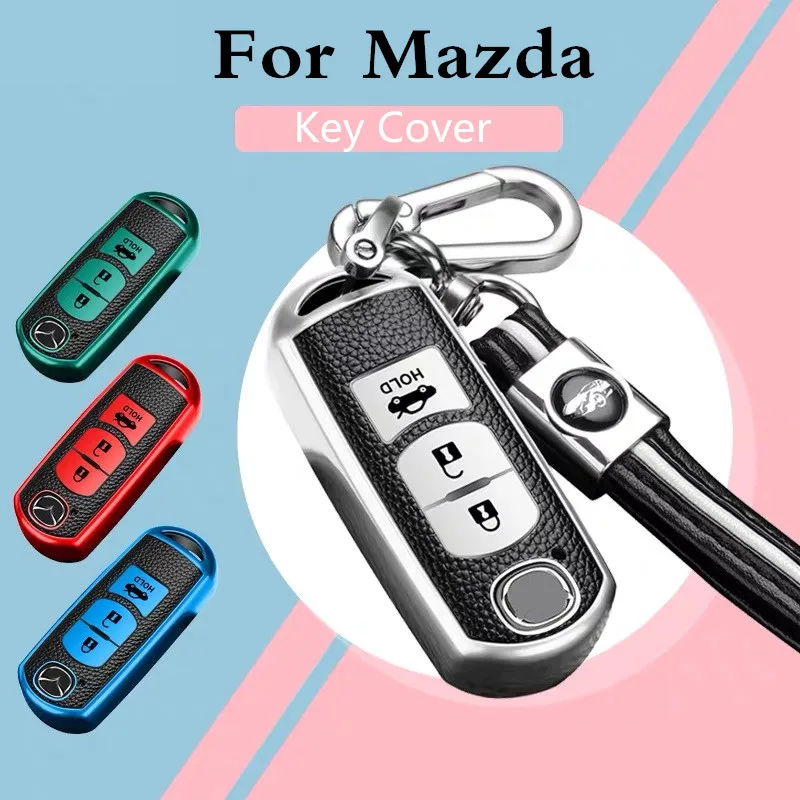 Чехол для ключа из ТПУ для Mazda 6, Mazda Cx5, Mazda 3, CX5, CX4, CX- 5, CX- 7, CX- 9, Atenza, чехол для ключа для стайлинга автомобиля, брелок 
Чехол для ключа из ТПУ для Mazda 6, Mazda Cx5, Mazda 3, CX5, CX4, CX- 5, CX- 7, CX- 9, Atenza, чехол для ключа для стайлинга автомобиля, брелок