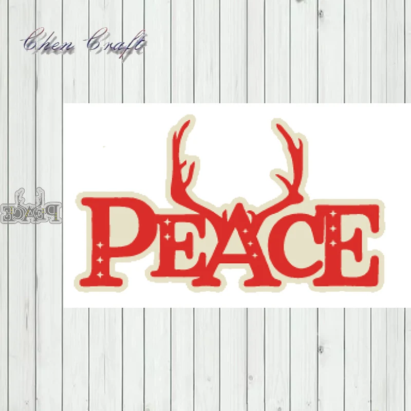 Metal Cutting Dies Peace Stencils for DIY Scrapbooking DIY Paper Cards Photo Album Decorative Embossing
Metal Cutting Dies Peace Stencils for DIY Scrapbooking DIY Paper Cards Photo Album Decorative Embossing