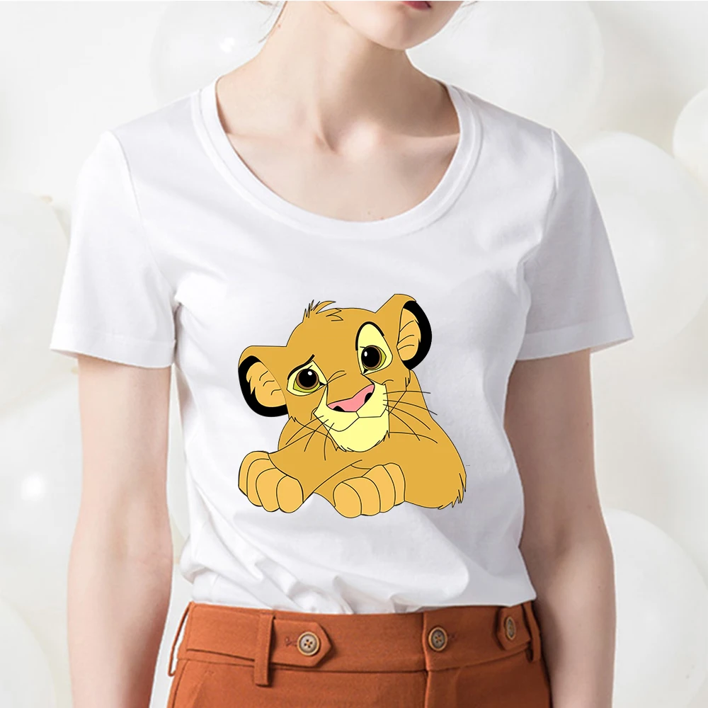 Disney SIMBA SCAR T-Shirt The Lion King Cartoons Printing Unisex Oversized T Shirt Summer O-Neck Short Sleeve Loose Casual Tops
Disney SIMBA SCAR T-Shirt The Lion King Cartoons Printing Unisex Oversized T Shirt Summer O-Neck Short Sleeve Loose Casual Tops