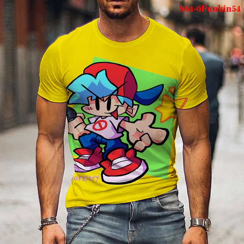 Creative Shirt Arrival 3D Cosplay Friday Night Funkin T Shirts Adult Kids T-shirt 3D Summer Hip Hop Casual Short Sleeve Tee Tops
Creative Shirt Arrival 3D Cosplay Friday Night Funkin T Shirts Adult Kids T-shirt 3D Summer Hip Hop Casual Short Sleeve Tee Tops