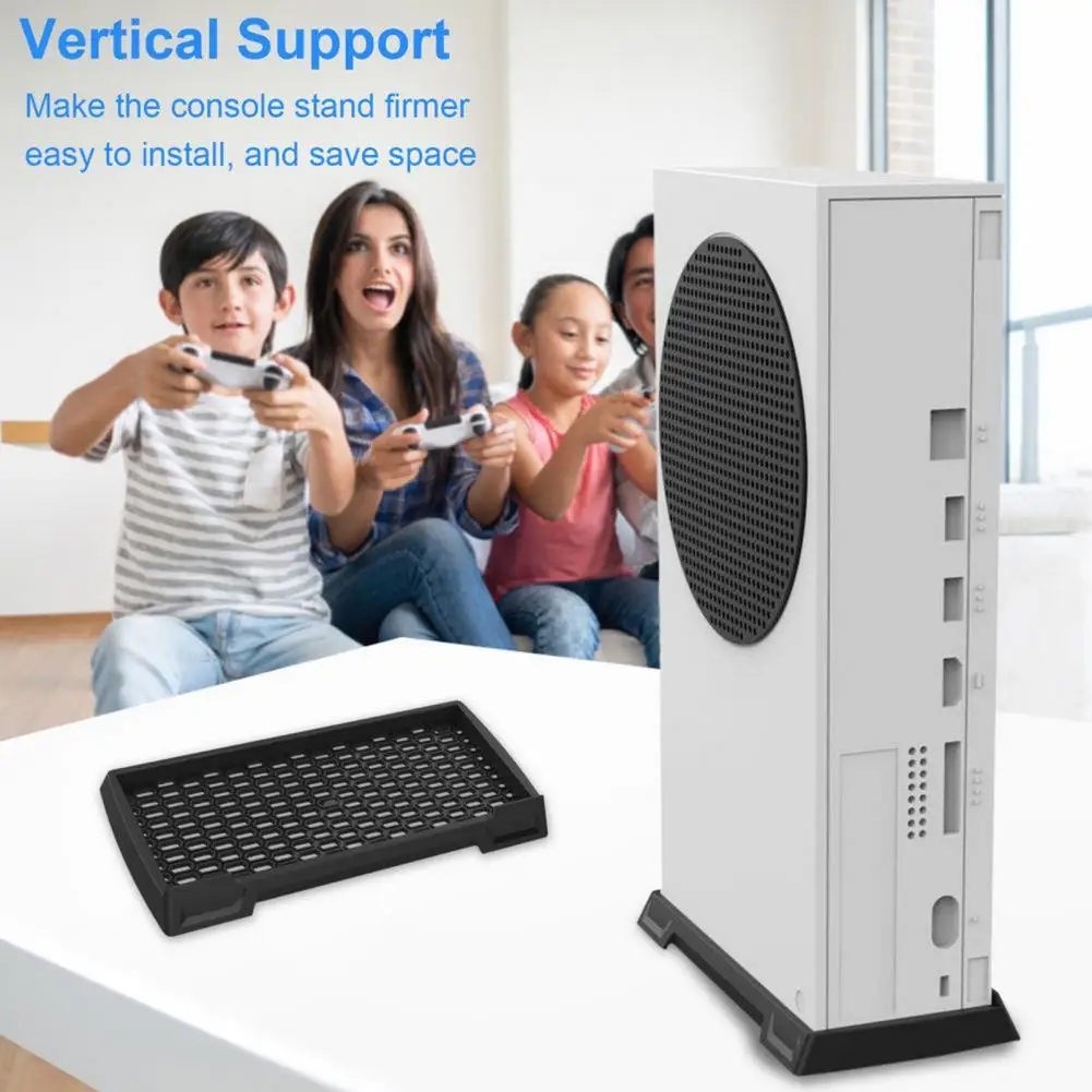 Vertical Cooling Bracket Stand Heat Dissipation Radiator for Xbox Series S Game Console ABS Cooling Dock Vertical Stand
Vertical Cooling Bracket Stand Heat Dissipation Radiator for Xbox Series S Game Console ABS Cooling Dock Vertical Stand