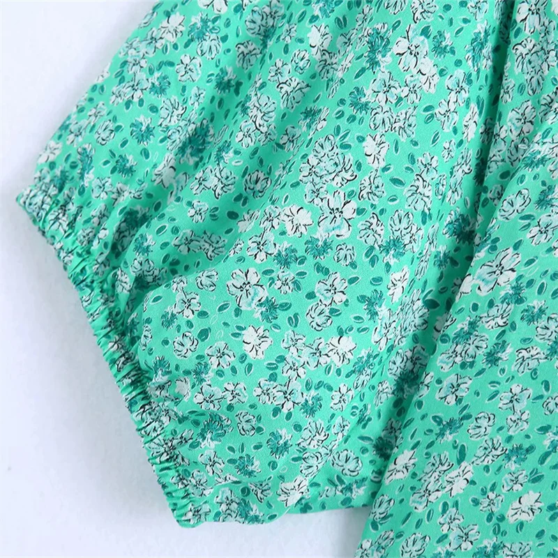 PUWD Elegant Women Loose Green Print Patchwork Ruffle Dress 2021 Summer Fashion Female Floral Dresses Ladies High Waist Dress
PUWD Elegant Women Loose Green Print Patchwork Ruffle Dress 2021 Summer Fashion Female Floral Dresses Ladies High Waist Dress
