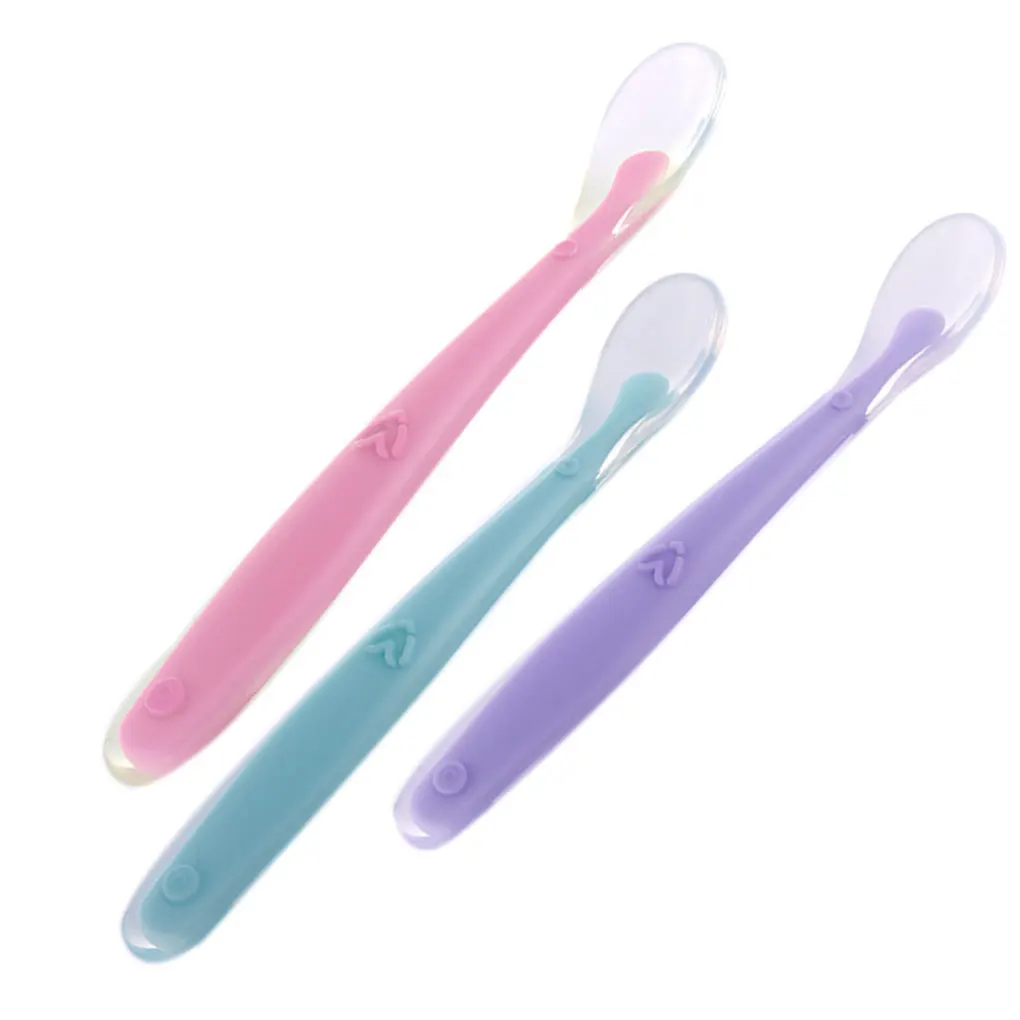 Baby Spoons Feeding Dishes Tableware For Children Flatware Cutlery Spoon Silicone Tools For Patchwork Lot Soup Ladle
Baby Spoons Feeding Dishes Tableware For Children Flatware Cutlery Spoon Silicone Tools For Patchwork Lot Soup Ladle