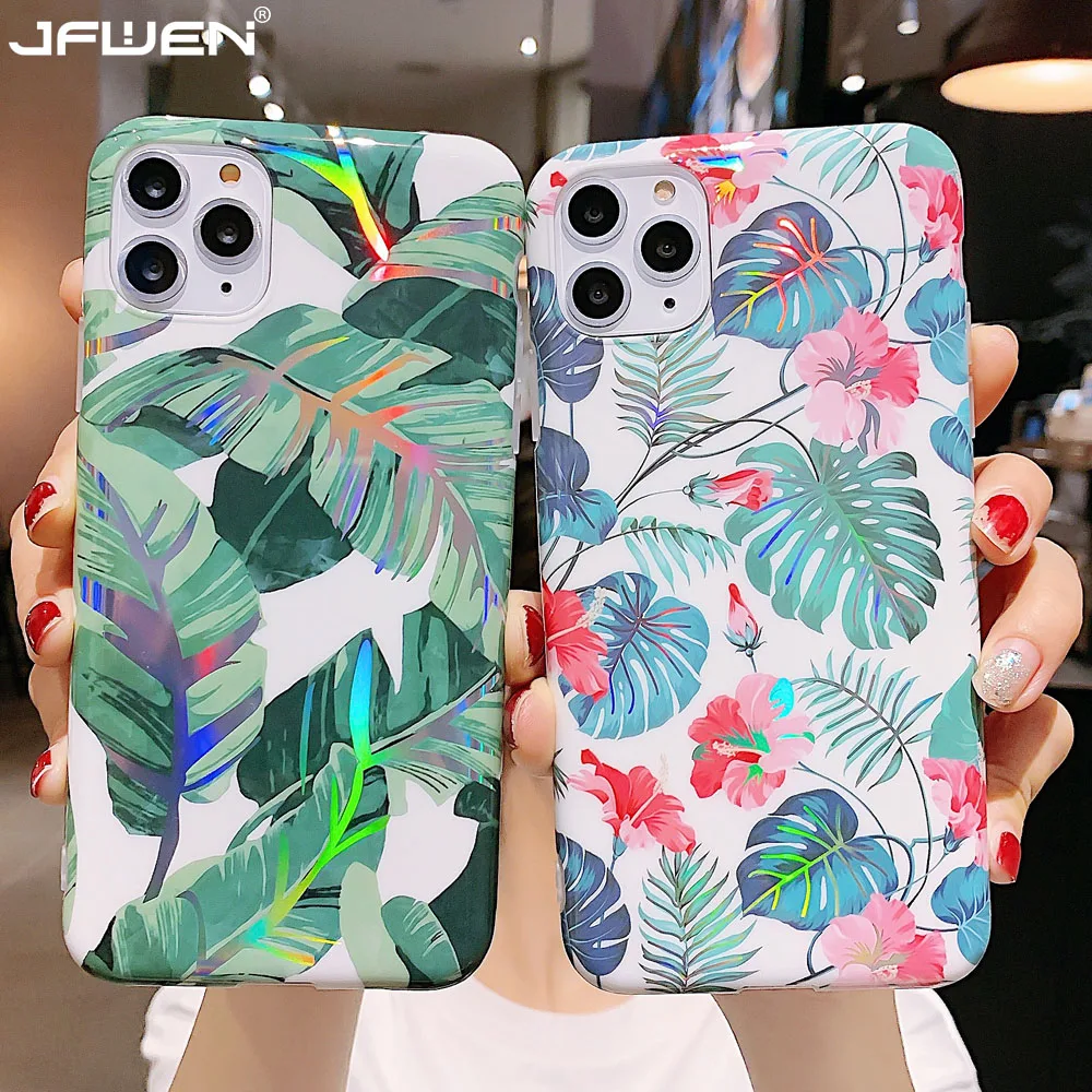 Glossy Laser Flower Phone Cases For iphone 12 Mini X XR 13 11 Pro XS Max 7 8 6 6S Plus SE 2020 Case Silicone Soft TPU Back Cover
Glossy Laser Flower Phone Cases For iphone 12 Mini X XR 13 11 Pro XS Max 7 8 6 6S Plus SE 2020 Case Silicone Soft TPU Back Cover