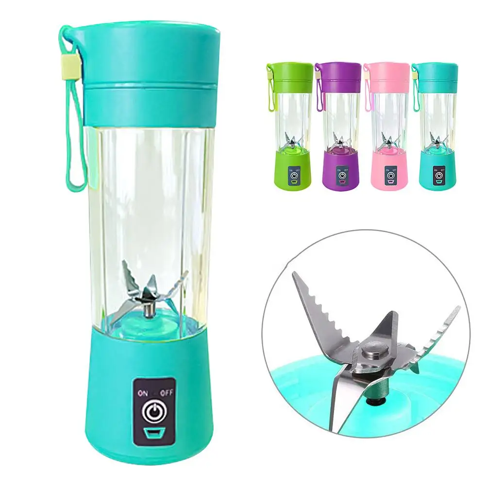 400ml Portable 6 Blades Blender USB Rechargeable Fruit Juice Cup Bottle Mixer Portable Blender Mixer Water Bottle Juicing Cup
400ml Portable 6 Blades Blender USB Rechargeable Fruit Juice Cup Bottle Mixer Portable Blender Mixer Water Bottle Juicing Cup