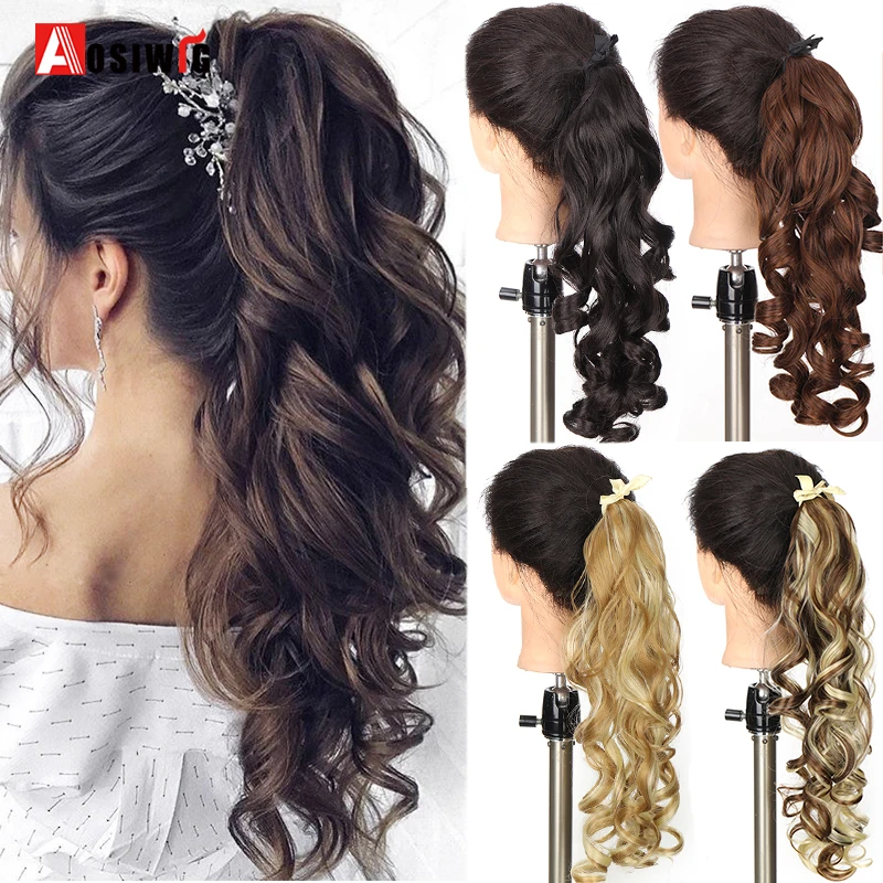 Synthetic Long Ponytail Clip In Hair Extensions Curly Natural Fake False Hair Pieces for Women Drawstring Pony Tail Hairpieces
Synthetic Long Ponytail Clip In Hair Extensions Curly Natural Fake False Hair Pieces for Women Drawstring Pony Tail Hairpieces