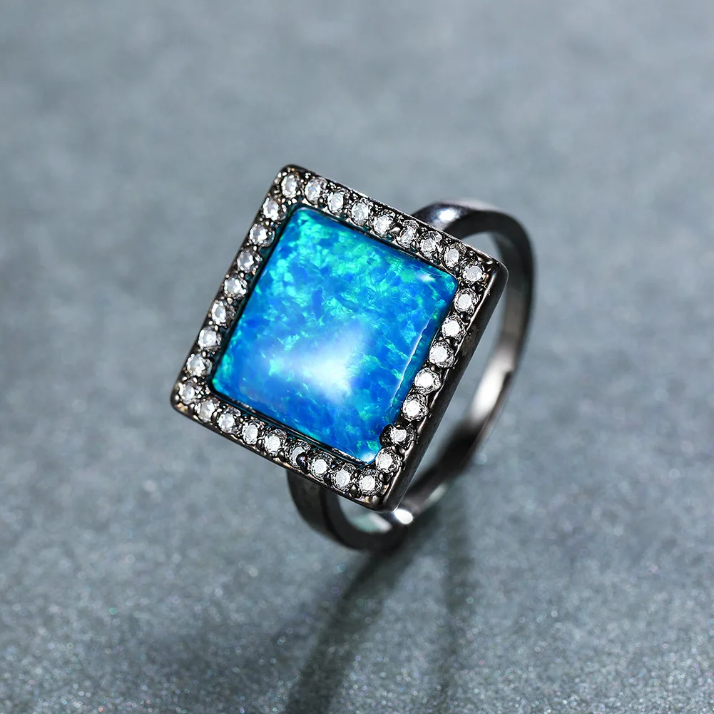 Jellystory 2021 New Trendy Black Mens Blue Opal Square Real 925 Sterling Silver Zircon Unusual Rings Classic Men's Fine Jewelry
Jellystory 2021 New Trendy Black Mens Blue Opal Square Real 925 Sterling Silver Zircon Unusual Rings Classic Men's Fine Jewelry