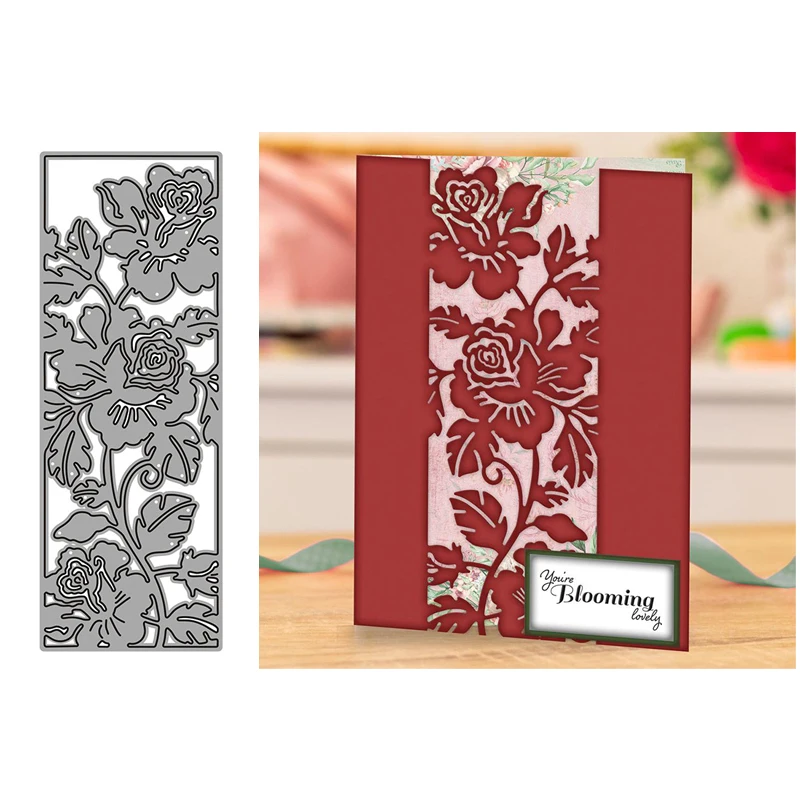 Flower Cutout Lace Metal Cutting Dies for Scrapbooking Handmade Tools Mold Cut Stencil New 2021 DIY Card Make Mould Model Craft 
Flower Cutout Lace Metal Cutting Dies for Scrapbooking Handmade Tools Mold Cut Stencil New 2021 DIY Card Make Mould Model Craft