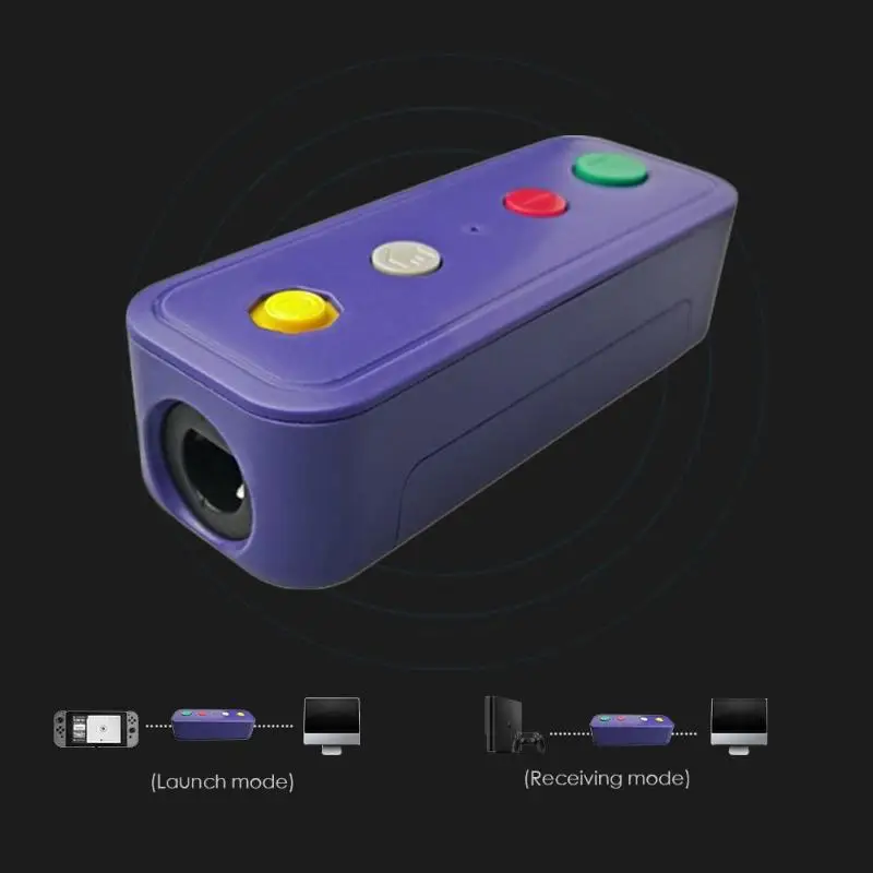 Wireless Controller USB Gamepad Joycon Converter With Cable Receiver Fit for GameCube/Classic Editions/Wii Classic | Электроника
