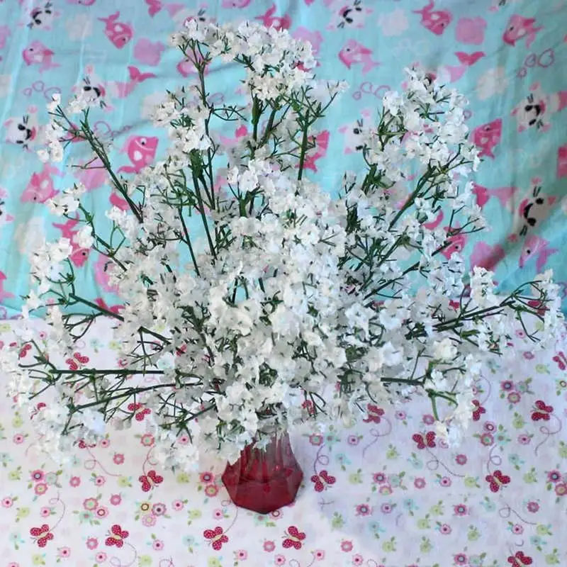 Flowers Covered The Sky Gypsophila Floral Artificial Babybreath Fake Wedding Silk Decor Party Flower Plant T1T9
Flowers Covered The Sky Gypsophila Floral Artificial Babybreath Fake Wedding Silk Decor Party Flower Plant T1T9