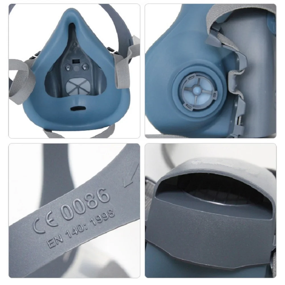 7500 Series Half Face Mask Respirator Chemical Gas Mask Body Dust Filter Paint Dust Spray Construction Pro Protection Tool
7500 Series Half Face Mask Respirator Chemical Gas Mask Body Dust Filter Paint Dust Spray Construction Pro Protection Tool