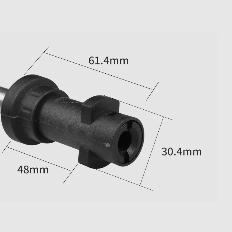 High Pressure Washer Metal Jet Lance for Karcher K2-K7 Sprayer Lance Extend Rod Gun 1/4 Adjustable Nozzle for Car Washing Gun
High Pressure Washer Metal Jet Lance for Karcher K2-K7 Sprayer Lance Extend Rod Gun 1/4 Adjustable Nozzle for Car Washing Gun