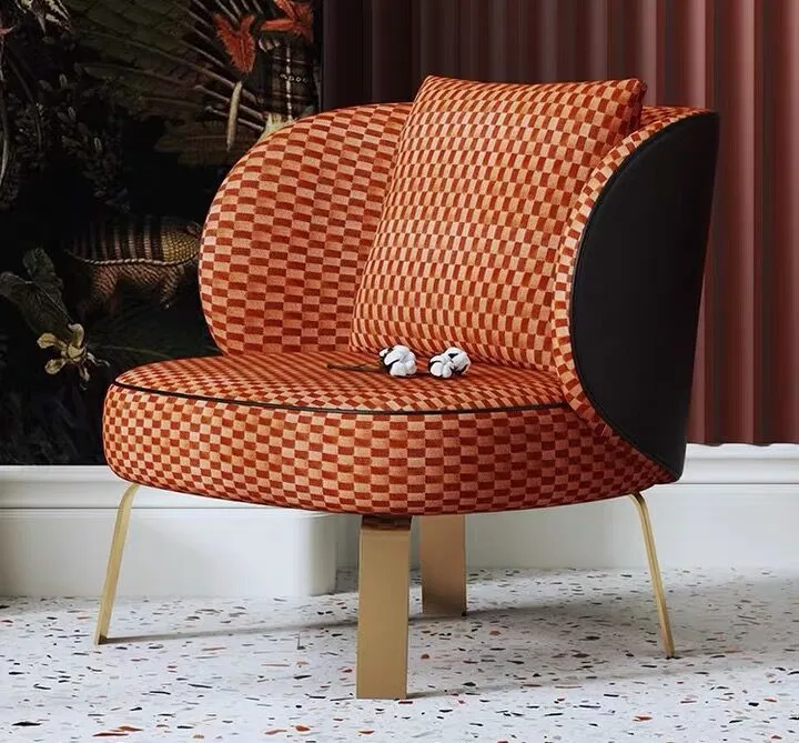 ChinaFurniture processing and production factory Modern light luxury velvet fabric Stainless steel foot bracket leisure chair
ChinaFurniture processing and production factory Modern light luxury velvet fabric Stainless steel foot bracket leisure chair