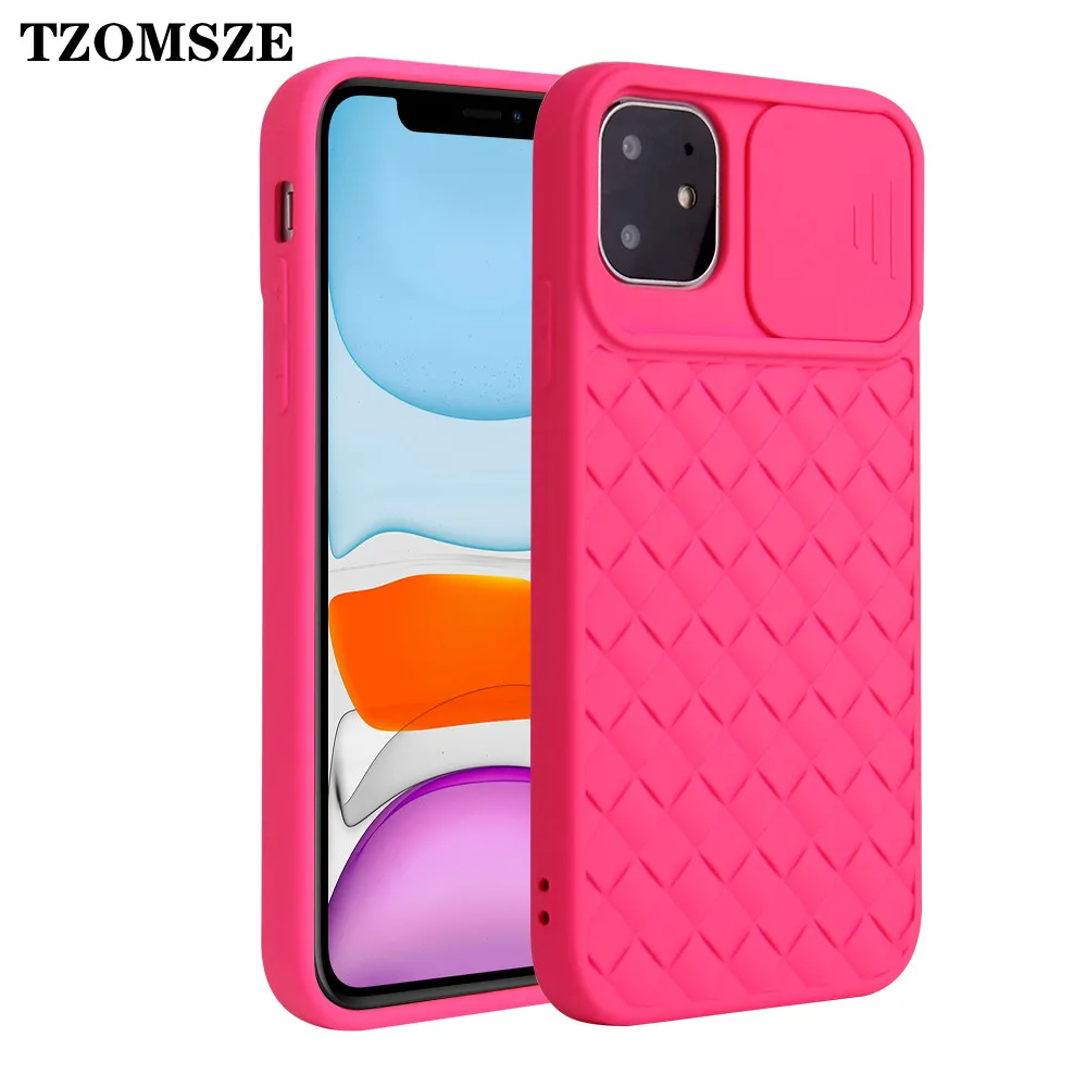 Luxury Push Window Phone Case for IPhone 12 Mini 11 Pro Max SE 2020 XR X XS 7 8 Plus Camera Protection Woven Pattern TPU Cover
Luxury Push Window Phone Case for IPhone 12 Mini 11 Pro Max SE 2020 XR X XS 7 8 Plus Camera Protection Woven Pattern TPU Cover
