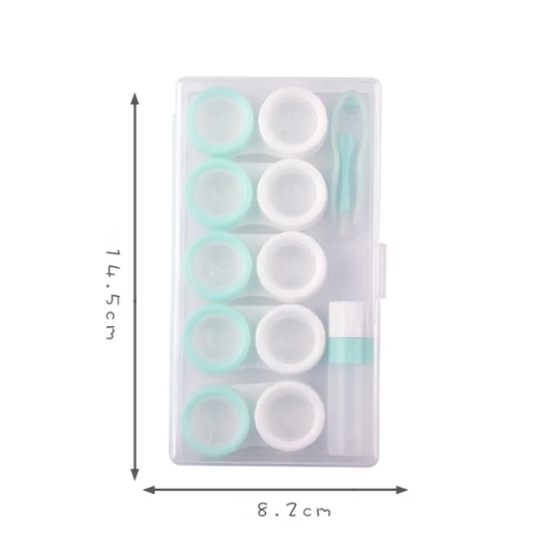 5 Pairs Contact Lens Cases Leakproof Portable Eye Contact Lens Box Women Travel Contact Lenses Container Lenses Box for Display
5 Pairs Contact Lens Cases Leakproof Portable Eye Contact Lens Box Women Travel Contact Lenses Container Lenses Box for Display