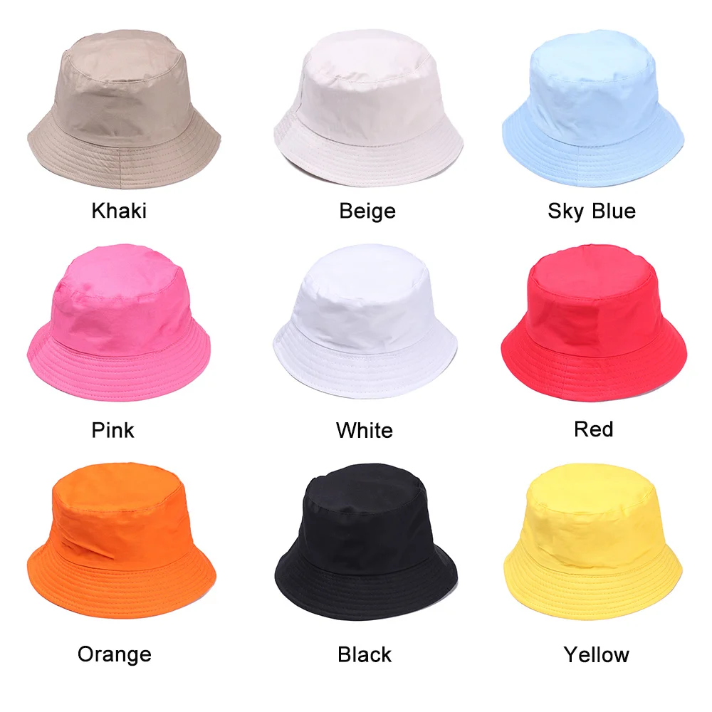 Summer Foldable Bucket Hat Unisex Women Outdoor Sunscreen Cotton Fishing Hunting Cap Men Basin Chapeau Sun Prevent Hats
Summer Foldable Bucket Hat Unisex Women Outdoor Sunscreen Cotton Fishing Hunting Cap Men Basin Chapeau Sun Prevent Hats