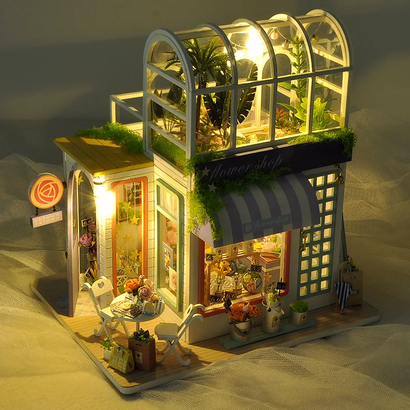 New DIY Dollhouse Mini Accessories Wooden Puppet Furniture House 3D Model Dollhouse New Year and Christmas Gift For Children
New DIY Dollhouse Mini Accessories Wooden Puppet Furniture House 3D Model Dollhouse New Year and Christmas Gift For Children