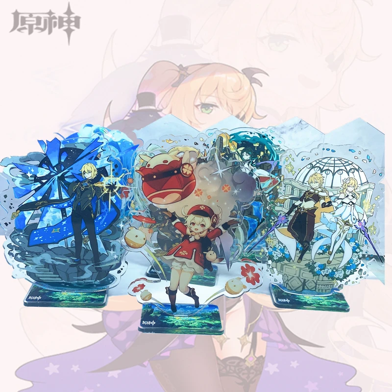 Anime Genshin Impact KeyChain Fashion Figure Bennett Zhongli Qiqi Diluc Cosplay Stand Card Kaeya Student Accessory Standsing
Anime Genshin Impact KeyChain Fashion Figure Bennett Zhongli Qiqi Diluc Cosplay Stand Card Kaeya Student Accessory Standsing