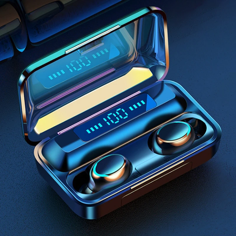 Wireless Earbuds Bluetooth 5.0 Earphones Sport Waterproof Headphones 2020 New
Wireless Earbuds Bluetooth 5.0 Earphones Sport Waterproof Headphones 2020 New