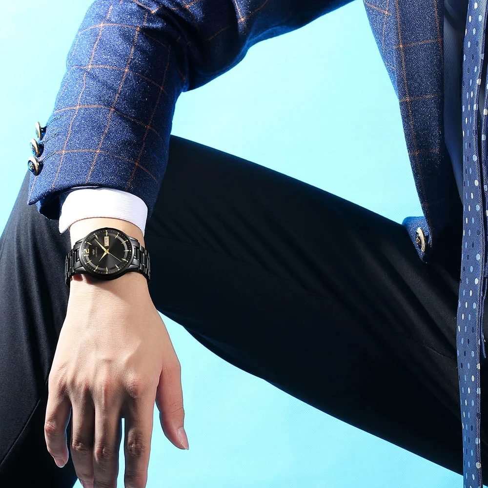 Mens Watches Top Brand Luxury Fashion Military Stainless Steel Analog Date Sport Business Quartz Wrist Watch relogio masculino
Mens Watches Top Brand Luxury Fashion Military Stainless Steel Analog Date Sport Business Quartz Wrist Watch relogio masculino