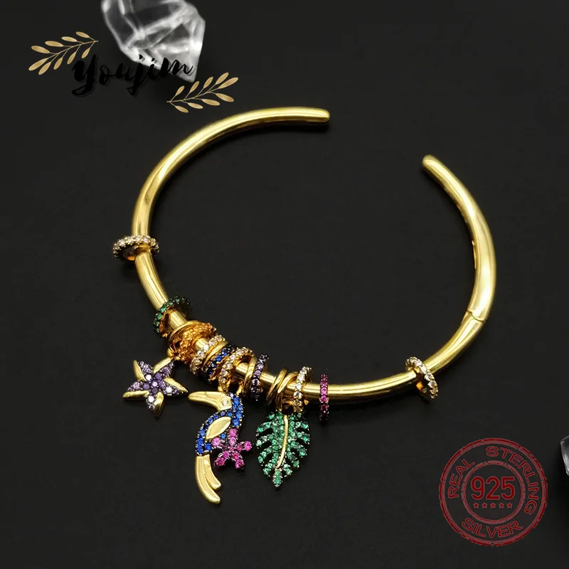 New Summer 925 Silver Women Woodpecker Starfish Zircon Bracelet Luxury Fashion Monaco Exquisite Jewelry Gift
New Summer 925 Silver Women Woodpecker Starfish Zircon Bracelet Luxury Fashion Monaco Exquisite Jewelry Gift