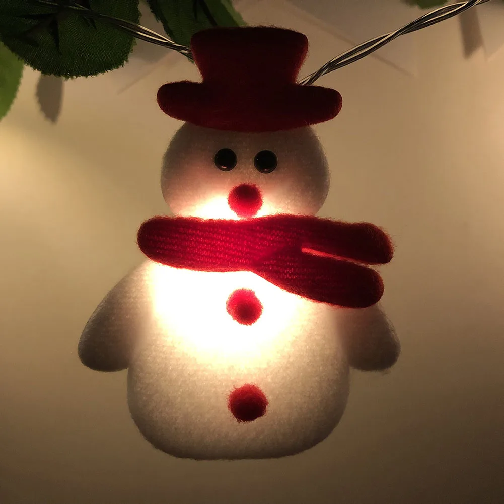 10/20 LED Snowman Garland String Lights Christmas Trees Decoration Home Hanging Ornaments Fairy Holiday Party Bedroom Xmas Decor
10/20 LED Snowman Garland String Lights Christmas Trees Decoration Home Hanging Ornaments Fairy Holiday Party Bedroom Xmas Decor