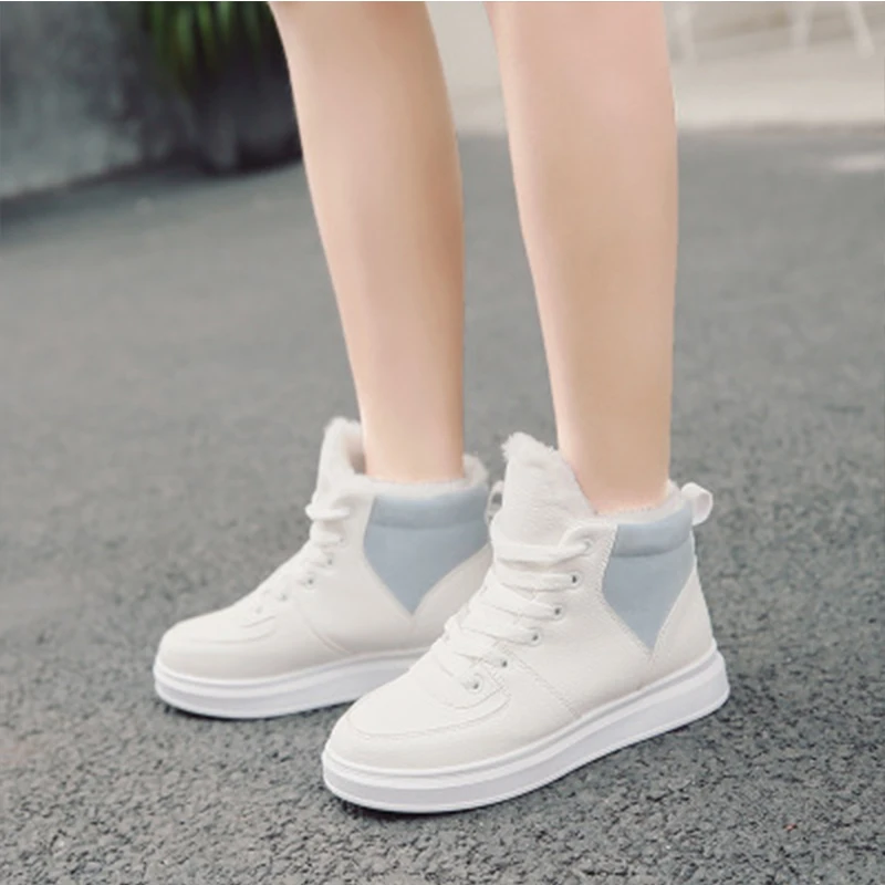 2020 Winter Boots Women Ankle Boots Warm PU Plush Winter Woman Shoes Sneakers Flats Lace Up Ladies Shoes Women Short Snow Boots
2020 Winter Boots Women Ankle Boots Warm PU Plush Winter Woman Shoes Sneakers Flats Lace Up Ladies Shoes Women Short Snow Boots