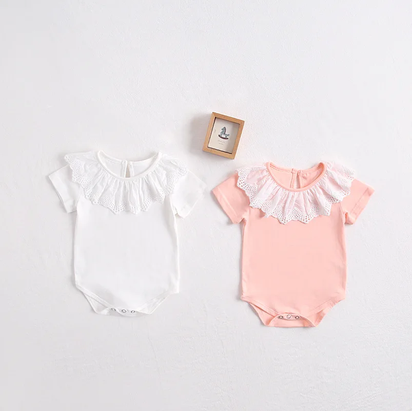 INS 2022 summer new baby girl ha clothing lace collar package fart baby climb clothes conjoined at the pure cotton short sleeve
INS 2022 summer new baby girl ha clothing lace collar package fart baby climb clothes conjoined at the pure cotton short sleeve