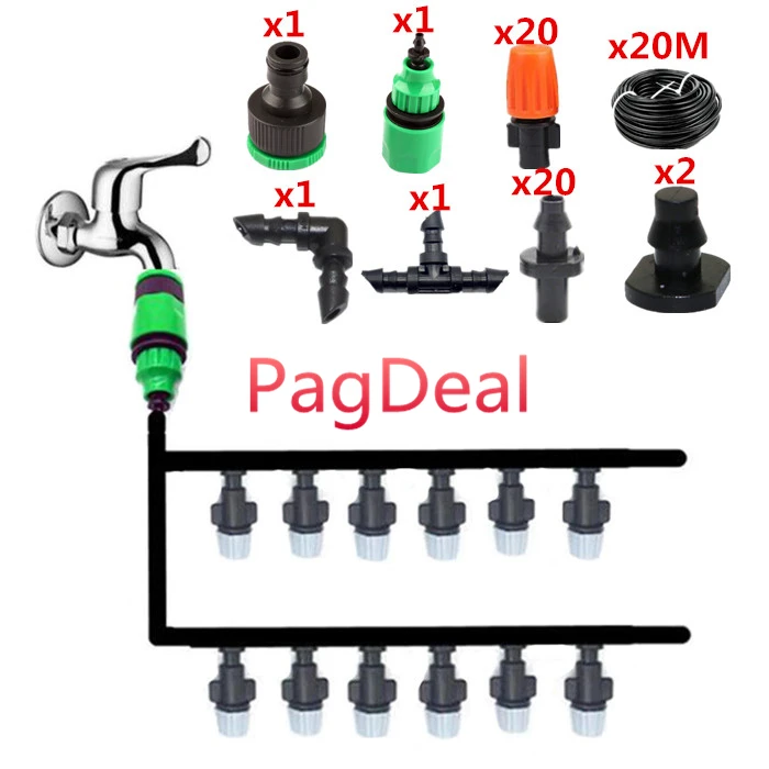 1 Set Micro Garden Irrigation System Automatic Water Spray Sprinkler System Drip Irrigation Fountain Nozzles Free Ship
1 Set Micro Garden Irrigation System Automatic Water Spray Sprinkler System Drip Irrigation Fountain Nozzles Free Ship
