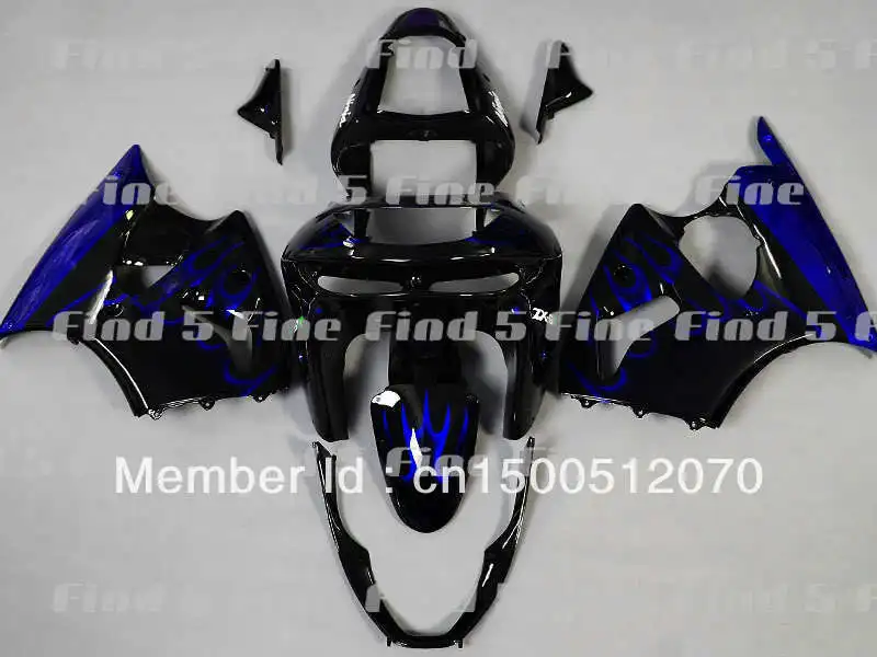 Blue Flame Black For KAWASAKI ZX6R 98 99 ZX 6R 98-99 ZX-6R 1998 1999 1998-1999 ABS Fairing Kit + 3gifts
Blue Flame Black For KAWASAKI ZX6R 98 99 ZX 6R 98-99 ZX-6R 1998 1999 1998-1999 ABS Fairing Kit + 3gifts