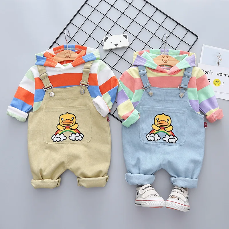 Autumn Baby Boys Tracksuit Kids Long Sleeve Tops Hoodies Bib Pants Overalls 2Pcs/Set Children Clothing Infant Sport Suit Sets
Autumn Baby Boys Tracksuit Kids Long Sleeve Tops Hoodies Bib Pants Overalls 2Pcs/Set Children Clothing Infant Sport Suit Sets