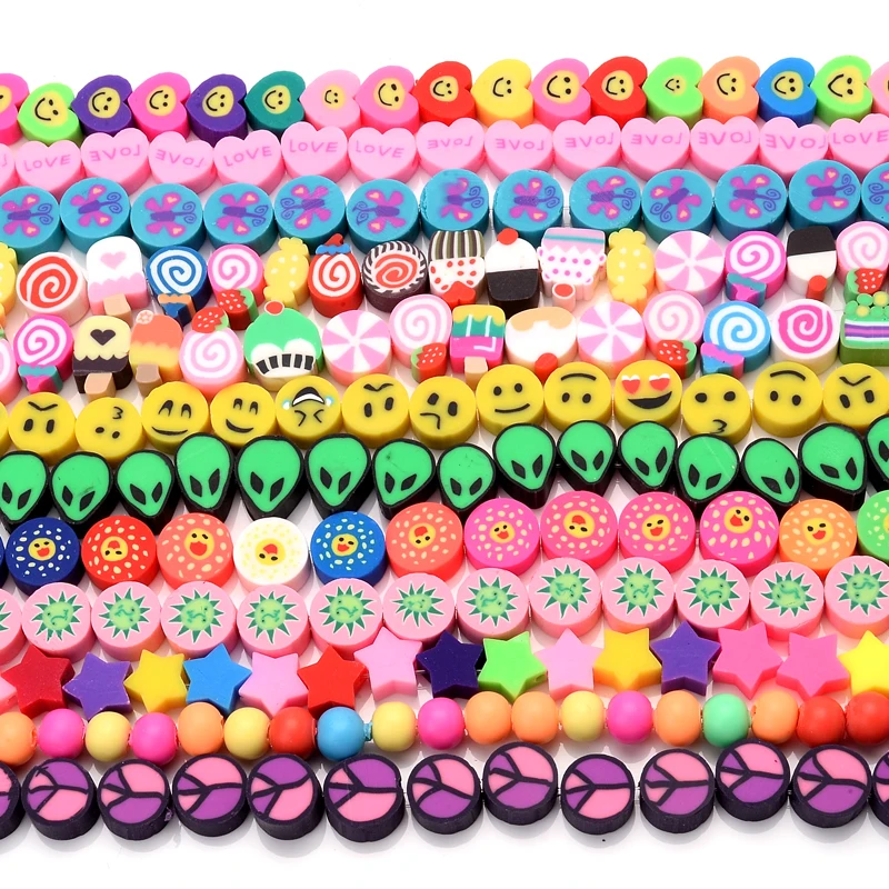 New Style Clay Beads Approx 40Pcs 10mm Animal Flat Round Loose Handmade Polymer Spacer Bead for Jewelry Making Necklace Bracelet
New Style Clay Beads Approx 40Pcs 10mm Animal Flat Round Loose Handmade Polymer Spacer Bead for Jewelry Making Necklace Bracelet