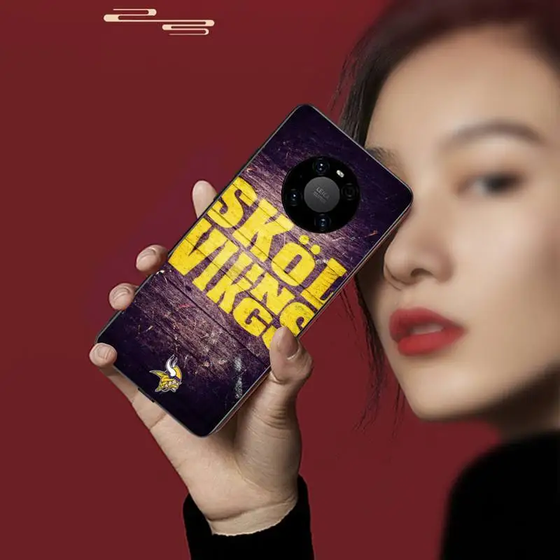 Minnesota Vikings Black TPU Phone Case For Huawei P20 30 40 Pro Mate 20x 30 40 Pro Nova6 7 Honor 9X 10
Minnesota Vikings Black TPU Phone Case For Huawei P20 30 40 Pro Mate 20x 30 40 Pro Nova6 7 Honor 9X 10