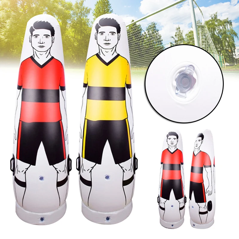 Inflatable Soccer Dummy Goalkeepr Portable Water and Sand Fillable Tumbler Practical Football Training Tool N66
Inflatable Soccer Dummy Goalkeepr Portable Water and Sand Fillable Tumbler Practical Football Training Tool N66