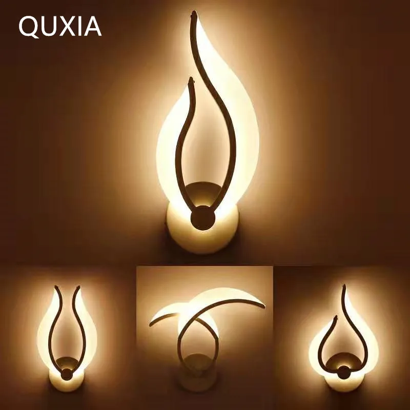 Qu Xia Modern Led Wall Lamp 10W Interior For Home Bedroom Livingroom Stair Washer Lights Sconce Fixtures Bedside Deck 110-220V
Qu Xia Modern Led Wall Lamp 10W Interior For Home Bedroom Livingroom Stair Washer Lights Sconce Fixtures Bedside Deck 110-220V