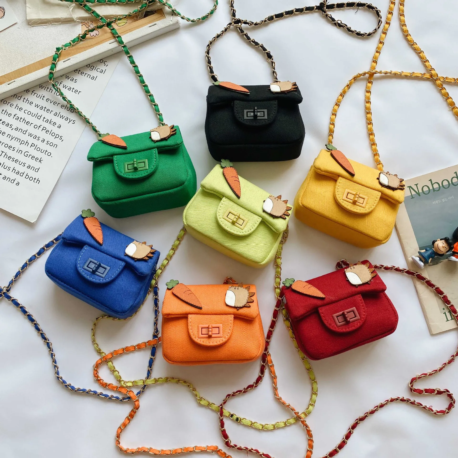 Girls Mini Shoulder Bag Cute Carrot Messenger Bag Kids All-Match Key Coin Purses And Handbags Cartoon Handbags Girl Clutch
Girls Mini Shoulder Bag Cute Carrot Messenger Bag Kids All-Match Key Coin Purses And Handbags Cartoon Handbags Girl Clutch