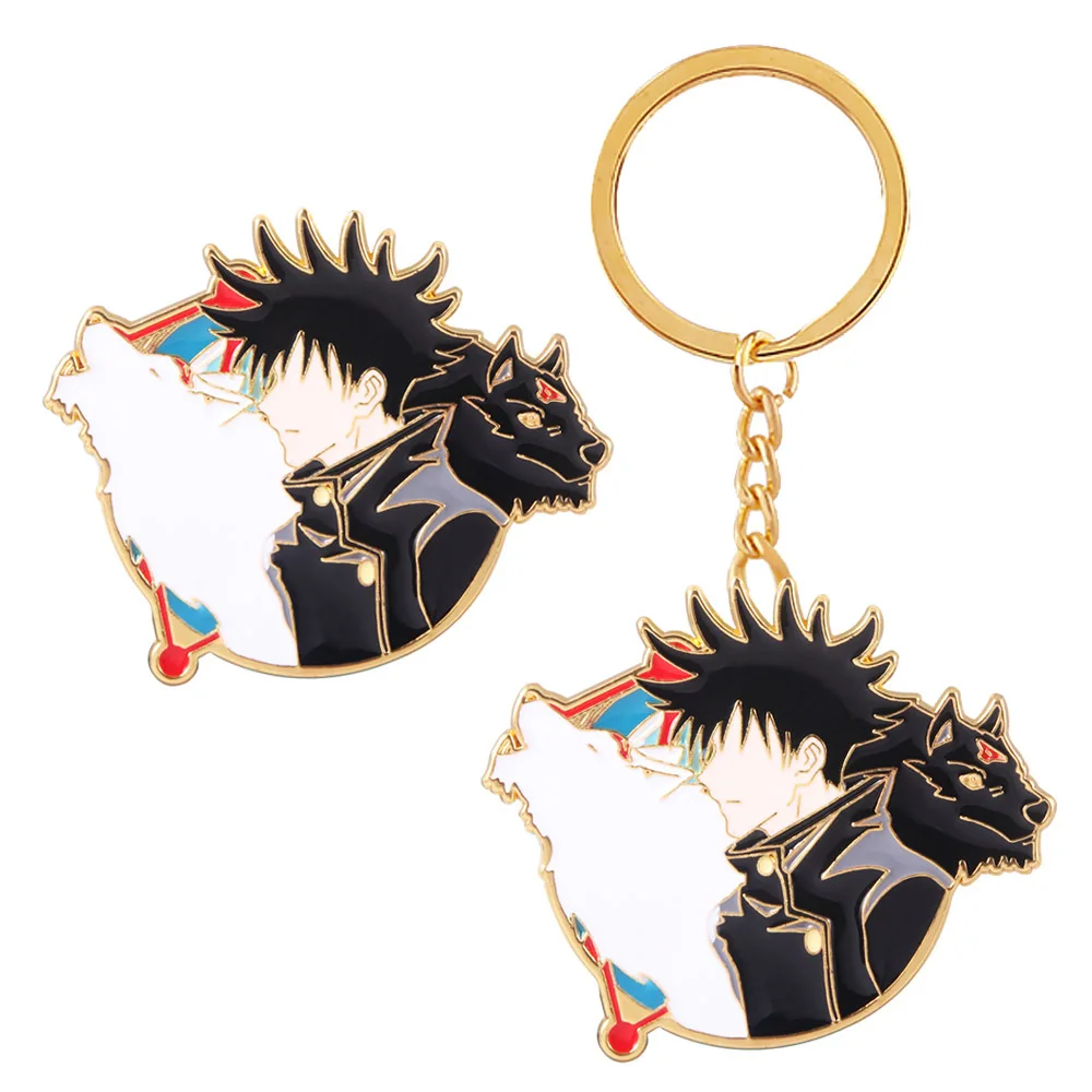 Japanese Anime Jujutsu Kaisen Keychains Accessories Fushiguro Megum Cartoon Alloy Key Chain Keyring for Men Women Wholesale
Japanese Anime Jujutsu Kaisen Keychains Accessories Fushiguro Megum Cartoon Alloy Key Chain Keyring for Men Women Wholesale