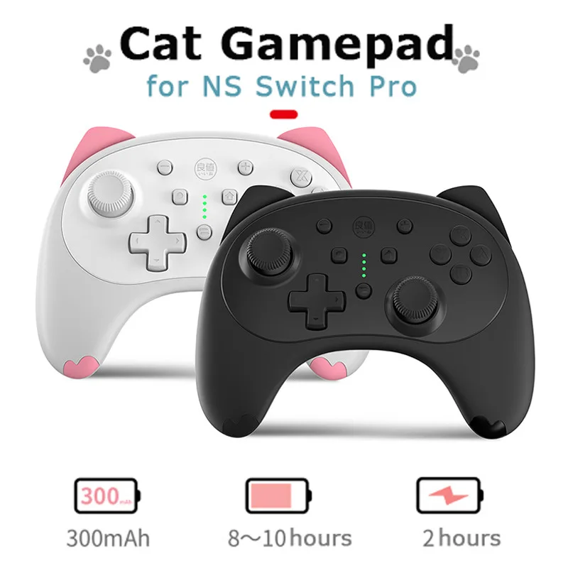 Геймпад IINE Cat для NS Switch / Lite Pro, беспроводной контроллер с поддержкой Bluetooth, Магнитный чехол, легко снимается, Handsfree
Геймпад IINE Cat для NS Switch / Lite Pro, беспроводной контроллер с поддержкой Bluetooth, Магнитный чехол, легко снимается, Handsfree