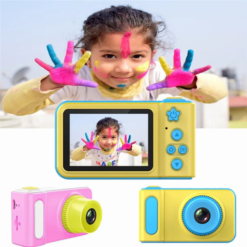 Электронная цифровая камера с кроличьими ушками игрушки для детей подарки на