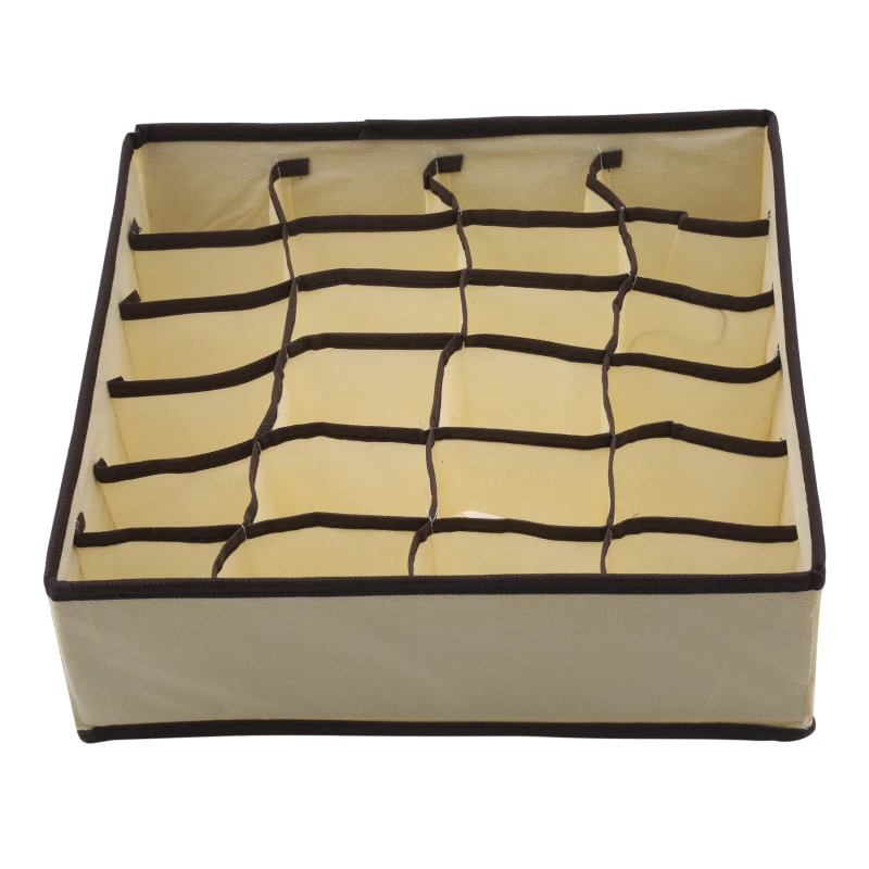 Washable Underwear Boxes Storage Organizer Oxford Wardrobe Finishing Box Socks Ties Storage Boxes Multi Grids Sorting Box
Washable Underwear Boxes Storage Organizer Oxford Wardrobe Finishing Box Socks Ties Storage Boxes Multi Grids Sorting Box