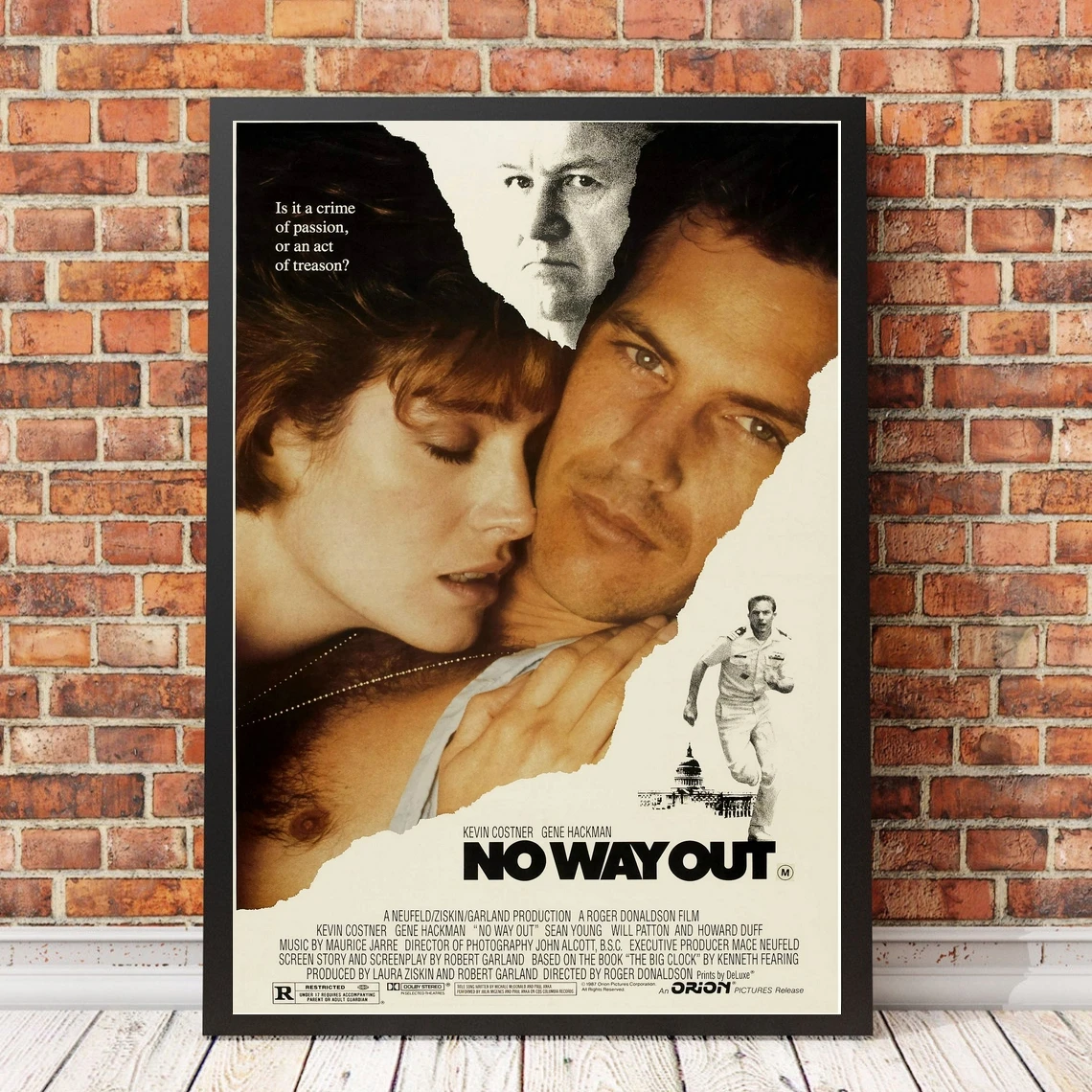 Классический кинопостер No Way Out, холст, художественные принты, украшение для дома, настенная живопись (без рамки)
Классический кинопостер No Way Out, холст, художественные принты, украшение для дома, настенная живопись (без рамки)