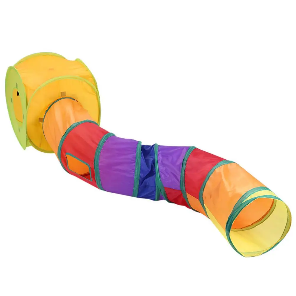 Cat Tube Interactive Kitten Crinkle Toy With Rainbow Colors And And Peek Holes S - Shape Cat Tunnel For Exercise Practice Ac
Cat Tube Interactive Kitten Crinkle Toy With Rainbow Colors And And Peek Holes S - Shape Cat Tunnel For Exercise Practice Ac