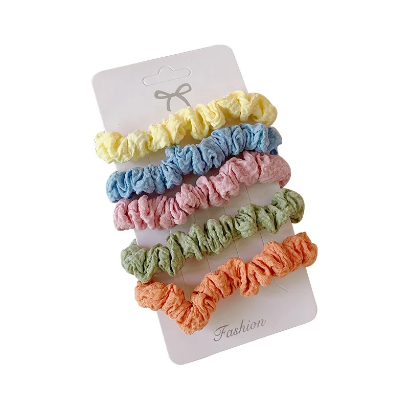 5/6PCS Elastic Hairbands Hair Tie Women For Hair Accessories Satin Scrunchies Stretch Ponytail Holders Handmade Gift Heandband
5/6PCS Elastic Hairbands Hair Tie Women For Hair Accessories Satin Scrunchies Stretch Ponytail Holders Handmade Gift Heandband