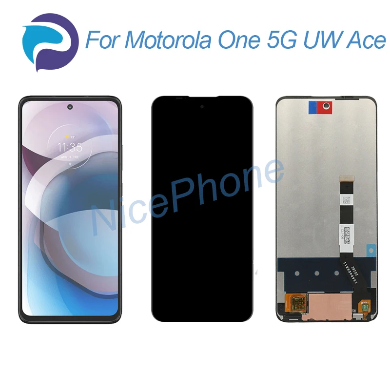 

for Motorola One 5G UW Ace LCD Screen + Touch Digitizer Display 2400*1080 Moto One 5G UW Ace LCD Screen display