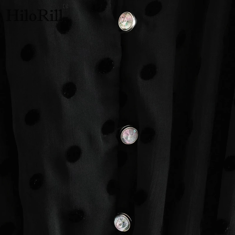 HiloRill Ruffle A Line Lace Chiffon Dress Women Elastic Waist Chic Dresses Turn Down Collar Ladies Office Dress Vestidos Mujer
HiloRill Ruffle A Line Lace Chiffon Dress Women Elastic Waist Chic Dresses Turn Down Collar Ladies Office Dress Vestidos Mujer