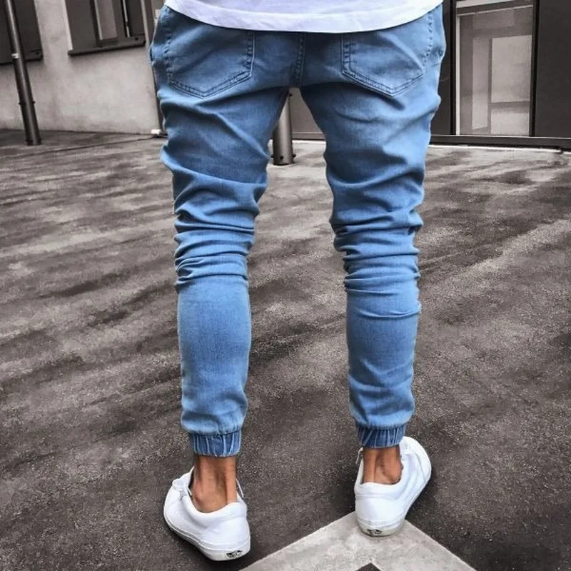 Pencil Pants Jeans Men Casual Full Length High Waist Skinny Solid Cargo Male Plus Size Denim Jeans Pant 2020 Fashion Trousers
Pencil Pants Jeans Men Casual Full Length High Waist Skinny Solid Cargo Male Plus Size Denim Jeans Pant 2020 Fashion Trousers